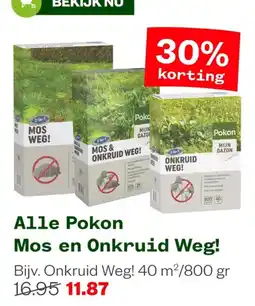 Welkoop Pokon Mos en Onkruid Weg! aanbieding