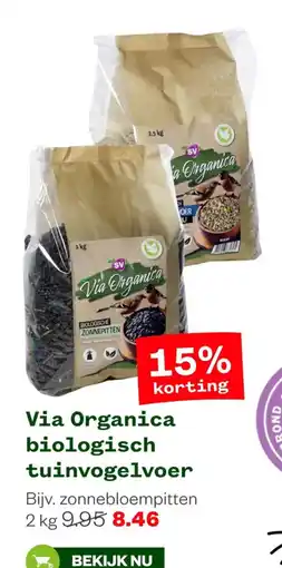 Welkoop Via organica biologisch tuinvogelvoer aanbieding