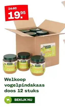 Welkoop Welkoop vogelpindakaas aanbieding