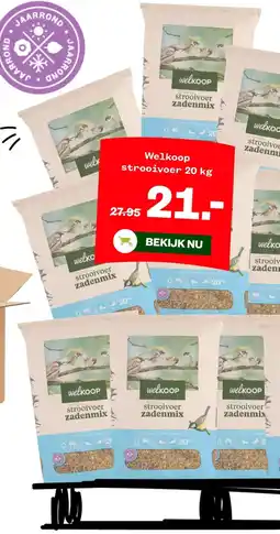 Welkoop Welkoop strooivoer zadenmix aanbieding