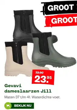 Welkoop Gevavi dameslaarzen Jill aanbieding