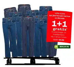 Welkoop Life-Line spijkerbroek Cactus en Nevada aanbieding