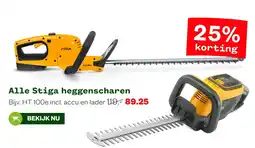 Welkoop Stiga heggenscharen aanbieding