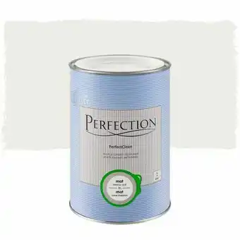 Praxis Perfection muurverf PerfectClean Muur & Plafond mat merino wol 1L aanbieding