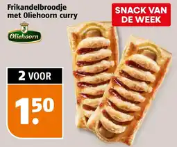 Poiesz Frikandelbroodje met Oliehoorn curry aanbieding