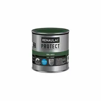 Praxis Renaulac lak Protect RAL6003 zijdeglans 250ml aanbieding