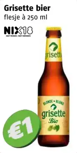 Poiesz Grisette bier aanbieding