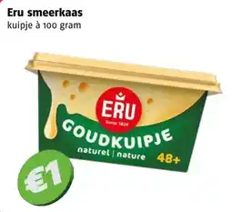Poiesz Eru smeerkaas aanbieding