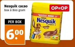 Poiesz Nesquik cacao aanbieding