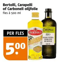 Poiesz Bertolli, Carapelli of Carbonell olijfolie aanbieding