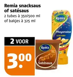 Poiesz Remia snacksaus of satésaus aanbieding
