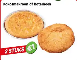 Poiesz Kokosmakroon of boterkoek aanbieding