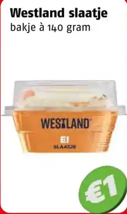 Poiesz Westland slaatje aanbieding