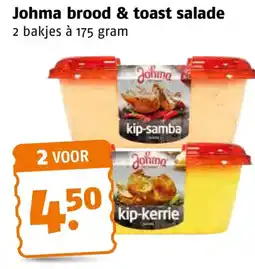 Poiesz Johma brood & toast salade aanbieding