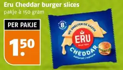 Poiesz Eru Cheddar burger slices aanbieding
