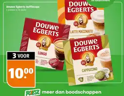 Poiesz Douwe Egberts koffiecups aanbieding