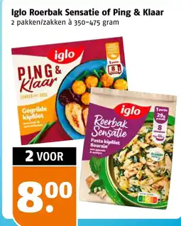 Poiesz Iglo Roerbak Sensatie of Ping & Klaar aanbieding