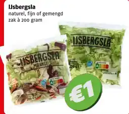 Poiesz IJsbergsla aanbieding