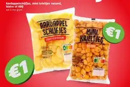 Poiesz Aardappelschijfjes, mini krieltjes aanbieding