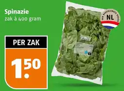 Poiesz Spinazie aanbieding
