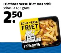 Poiesz Friethoes verse friet met schil aanbieding