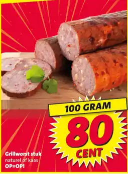 Nettorama Grillworst stuk aanbieding