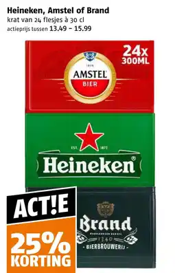 Poiesz Heineken, Amstel of Brand aanbieding