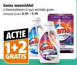 Poiesz Gama wasmiddel aanbieding