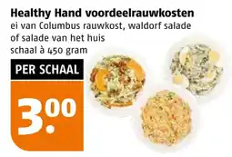 Poiesz Healthy Hand voordeelrauwkosten aanbieding