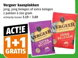 Poiesz Vergeer kaasplakken aanbieding