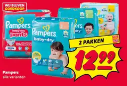 Nettorama Pampers baby-dry pants aanbieding