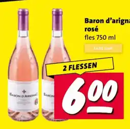 Nettorama Baron d'arigna rosé aanbieding
