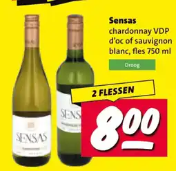 Nettorama Sensas chardonnay VDP d'oc of sauvignon blanc aanbieding