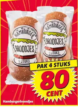 Nettorama Hamburgerbroodjes aanbieding