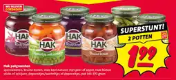 Nettorama Hak potgroenten aanbieding
