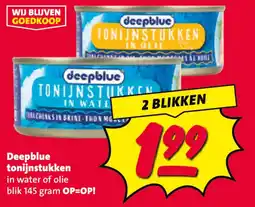 Nettorama Tonijnstukken aanbieding