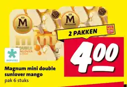 Nettorama Magnum mini double sunlover mango aanbieding