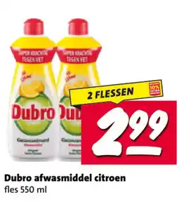 Nettorama Dubro afwasmiddel citroen aanbieding