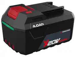 Lidl PARKSIDE Accu 20 V - 4 Ah aanbieding