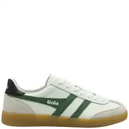 Wehkamp Gola Viper leren sneakers wit/groen aanbieding