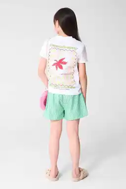 Wehkamp Shoeby T-shirt met backprint wit aanbieding