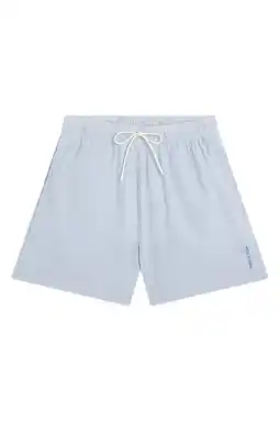 Wehkamp America Today zwemshort Andrew blauw/wit aanbieding