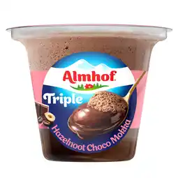 Jumbo Almhof Triple Hazelnoot Choco Mokka 150g aanbieding
