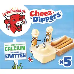 Jumbo La Vache Qui Rit Cheez Dippers Naturel 5 x 35 g aanbieding