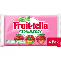 Jumbo Fruittella Strawberry Vegan 4-pack aanbieding