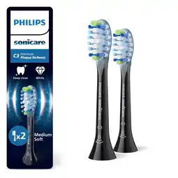 Trekpleister Philips Sonicare Premium Plaque Defence HX9042/88 Opzetborstels aanbieding