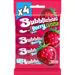 Jumbo Bubblicious Strawberry Splash 4 x 5 Stuks 4 x 38 g aanbieding