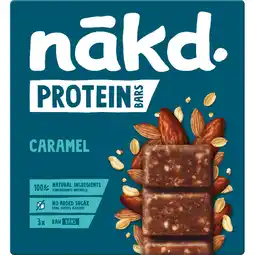 Jumbo Nakd. Protein Caramel 3x45g aanbieding