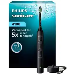 Trekpleister Philips Sonicare 4100 Series Elektrische Tandenborstel aanbieding