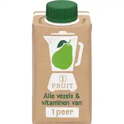 Jumbo 1FRUIT Peer 200ml aanbieding